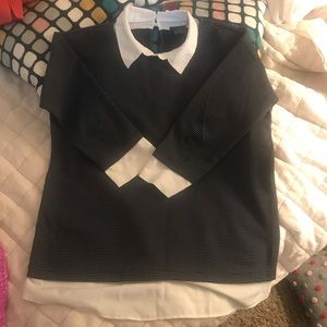 Ann Taylor Loft Collared Shirt